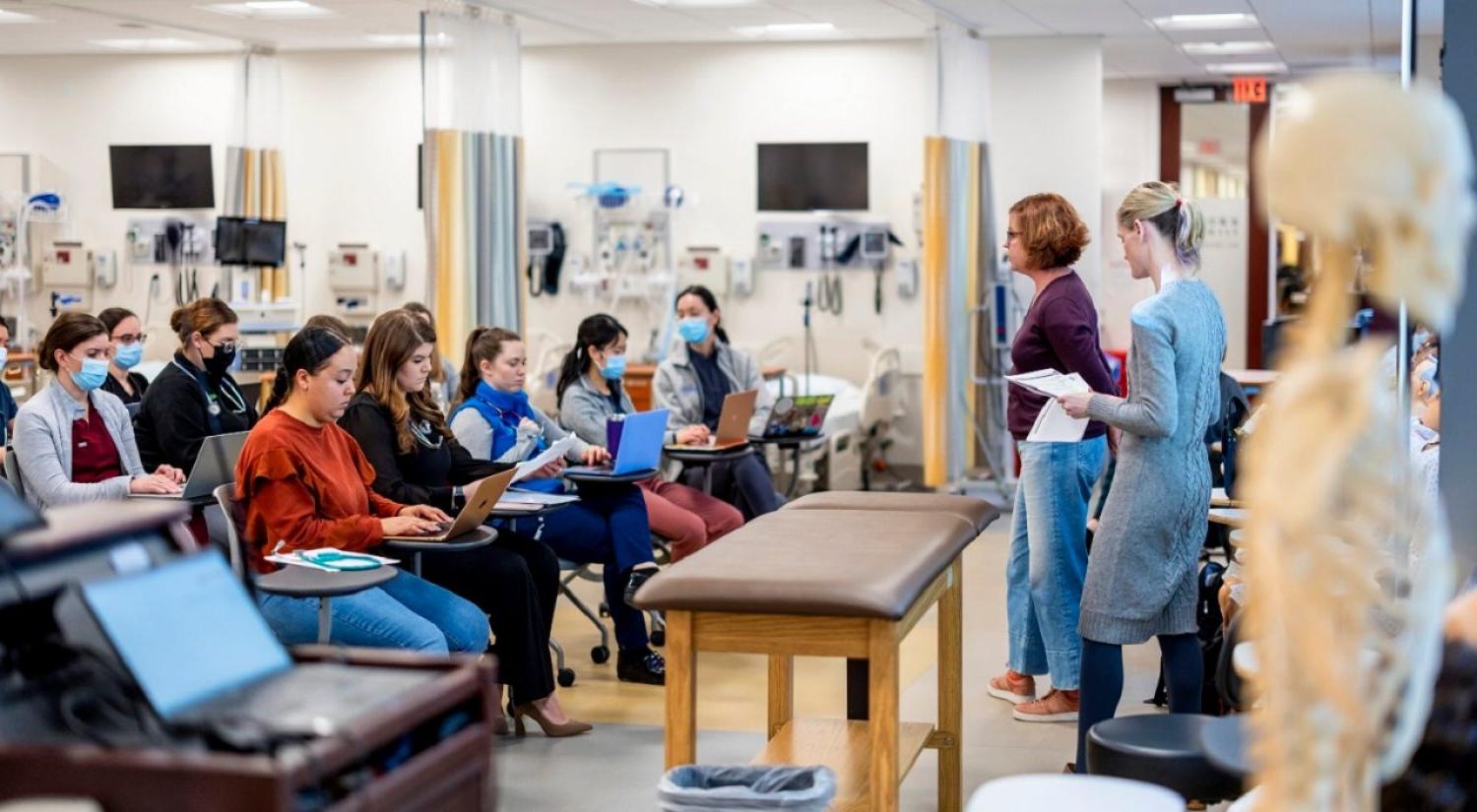 CSON simulation lab classroom