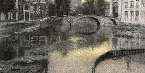 Fernand Khnopff’s “Memory of Bruges. Entrance to the Beguinage” from “Nature’s Mirror: Reality and Symbol in Belgian Landscape”